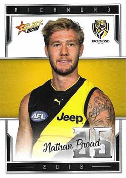 2018 Select AFL Club Team Sets - Richmond Tigers #R32 Nathan Broad Front